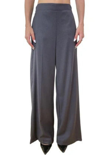 Emme Marella Women's Sarago Trousers in Melange Grey