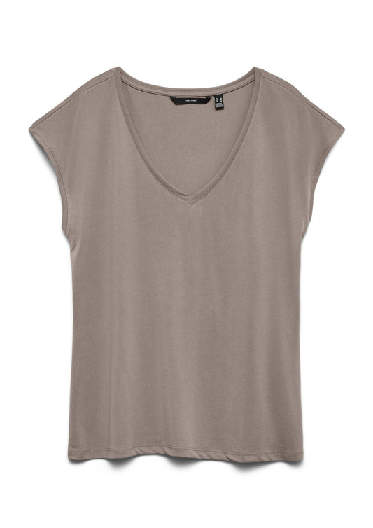Vero Moda Women's Top Filli Beige