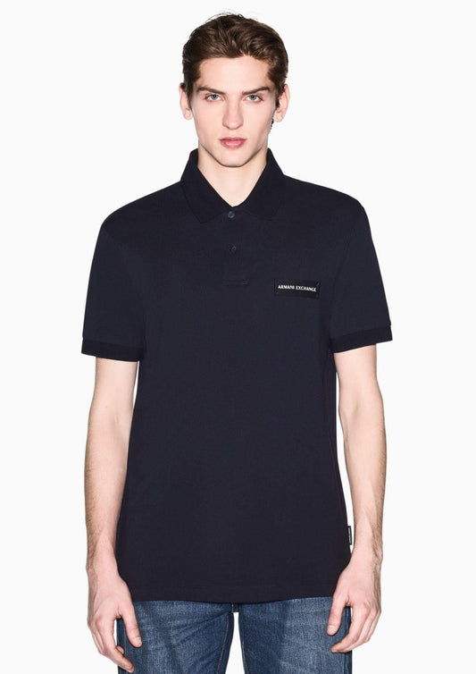 Armani Exchange - Men's Navy Polo Shirt