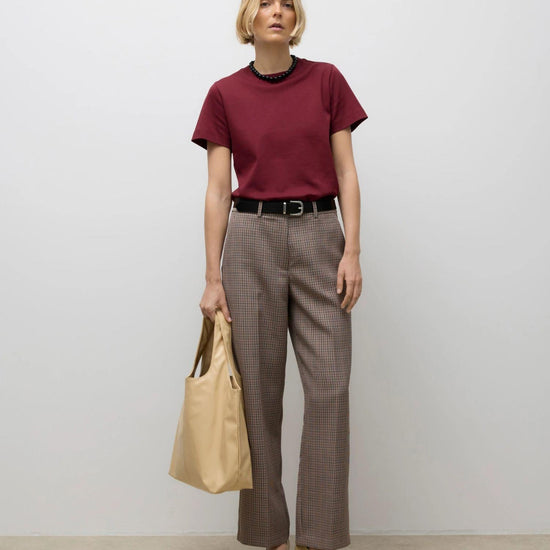 Vero Moda AWNAIMA T-Shirt Donna Purple Zinfandel 10294544 Zinfandel VERO MODA 