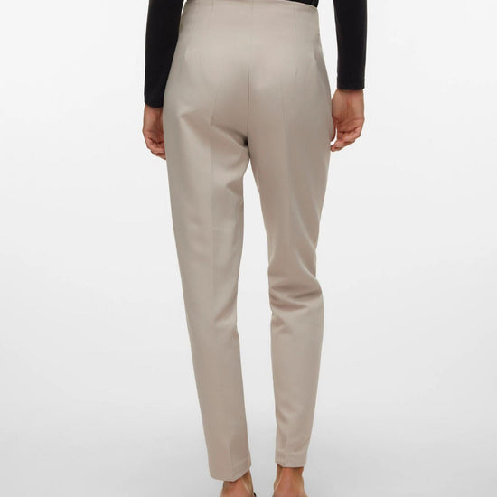 Vero Moda Pantaloni Donna Lina A Vita Alta Silver Cloud 10309140 Silver Cloud VERO MODA 