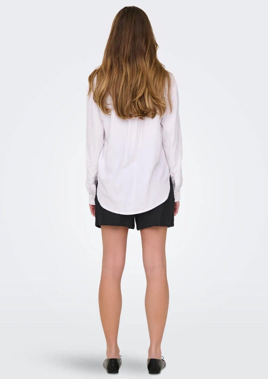 Jacqueline De Yong - Camicia Donna Caya Bianca