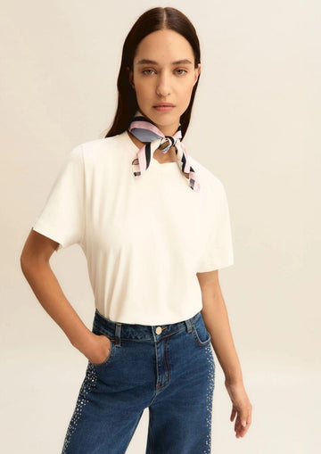 Emme Marelle T-Shirt Donna Emmmaestro Bianco