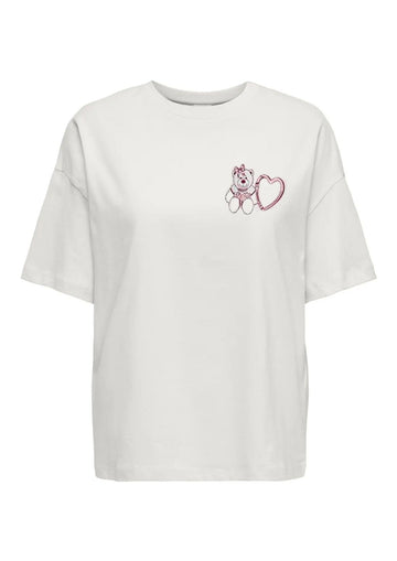 Jacqueline De Yong T-Shirt Donna Carla Cloud Dancer