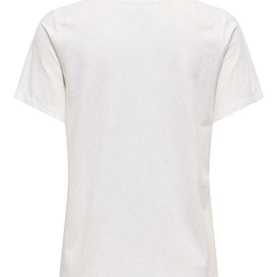Jacqueline De Yong JDYBIBBI T-shirt Donna Bianco Cloud Dancer 15356686 Cloud Dancer TEDDYBEAR JACQUELINE DE YONG 