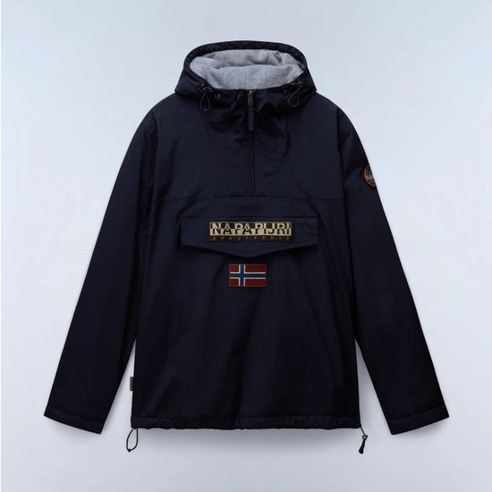 Napapijri Giacca Anorak Invernale Uomo Rainforest Blu Scuro NP0A4GMC 176 NAPAPIJRI 