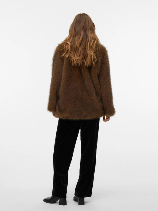 Vero Moda Women's Winter Jacket Gloria Brown Emperador