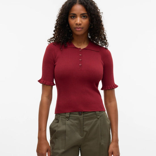 Vero Moda VMWONDER Pullover Donna Syrah 10330850 Syrah VERO MODA 