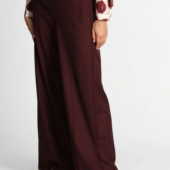 Emme Marella Pantalone Donna Sarago Bordeaux 2525136141200 005 EMME MARELLA 