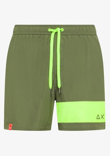Sun68 Costume Uomo Verde Militare