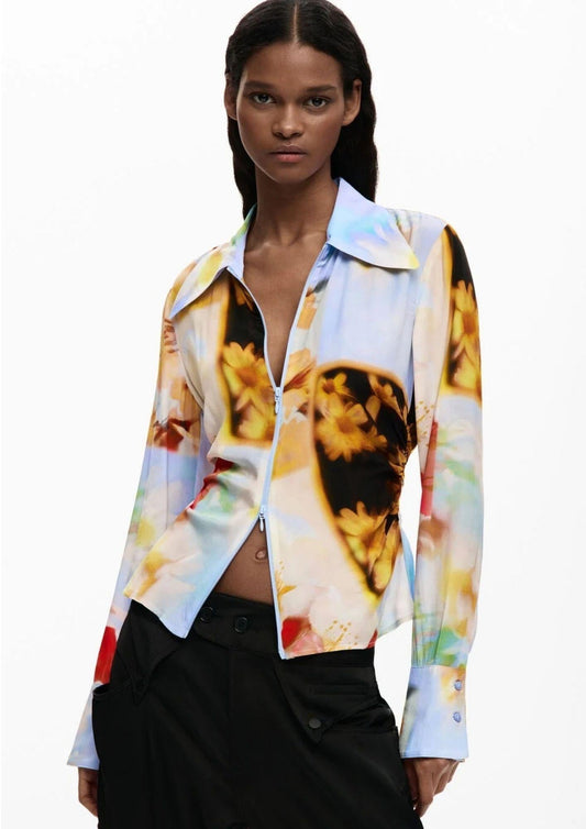 Desigual - Women's Cambutt Multicolor Shirt