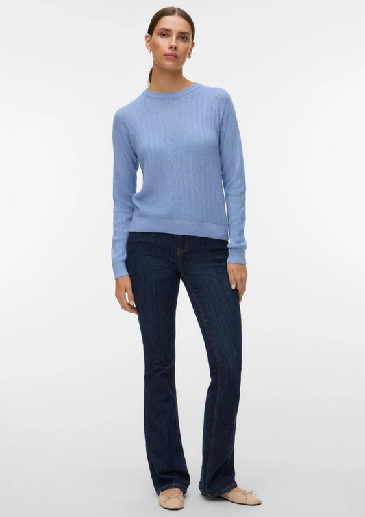 Vero Moda - Women's Pullover Newlex Blue Brunnera