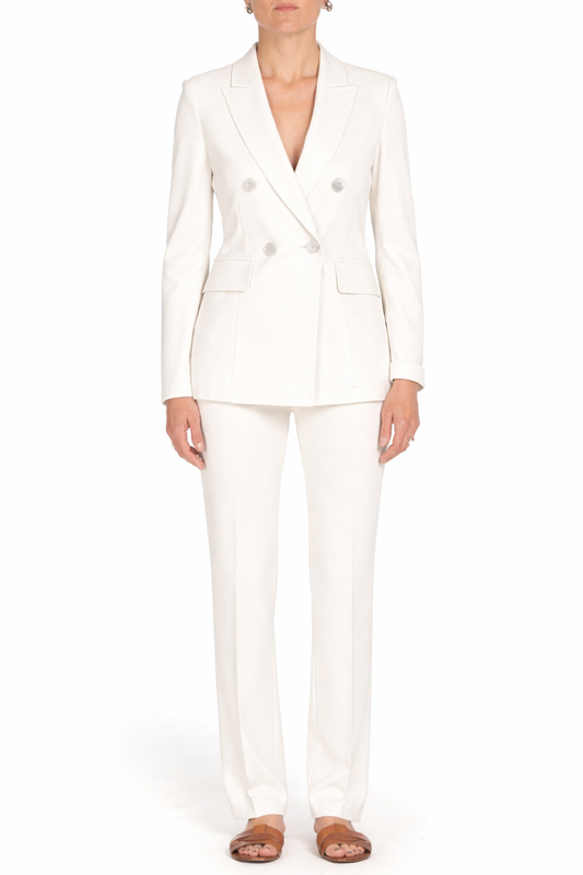Diana Gallesi - Tailleur Donna Bianco Burro