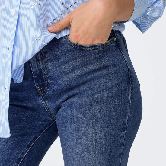 Jeans Donna Only Onlsui Blu Denim Medio 15330805 Medium Blue Denim ONLY 