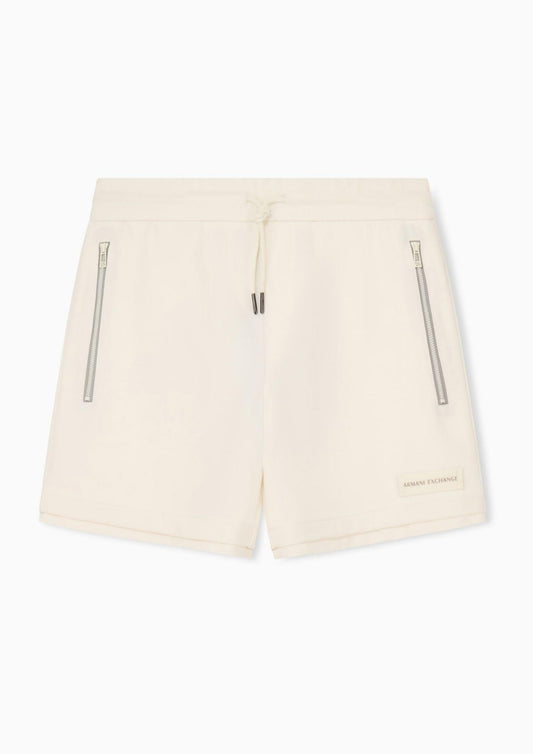 Armani Exchange - Bermuda Uomo Bianco Crema