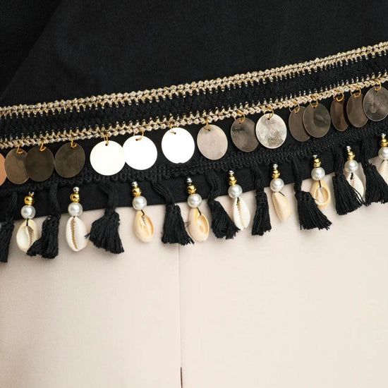 ONLY 15211681Black tape gold sequins