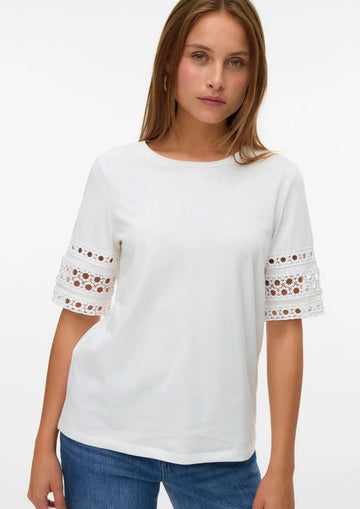 Vero Moda - Maglia Donna Ivacy Bianco