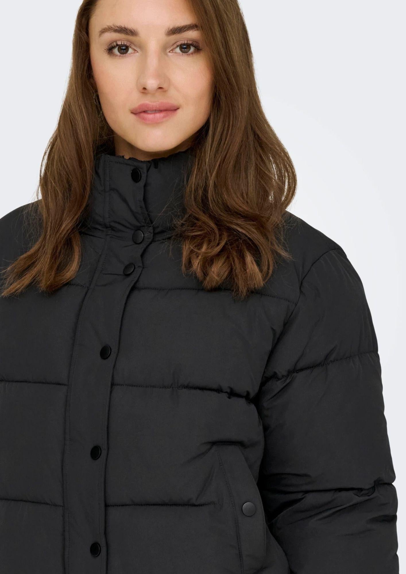 Jacqueline De Yong Giacca Invernale Donna Moon Nera 15353988 Black JACQUELINE DE YONG 