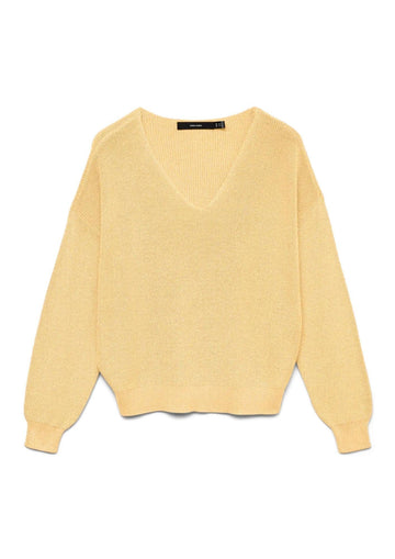 Vero Moda - Pullover Donna Newlexsunshine Giallo