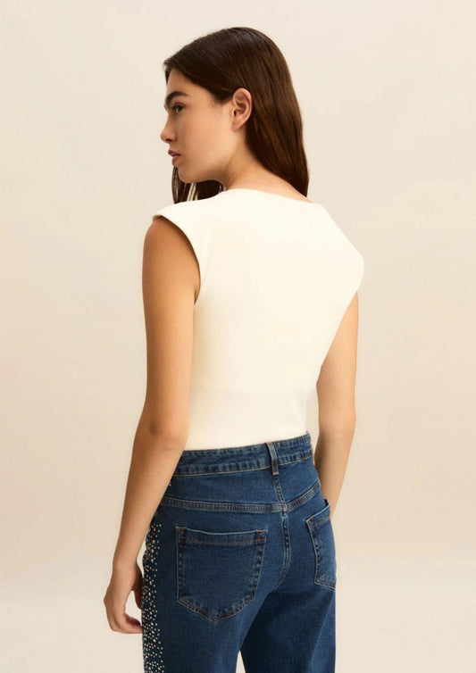 Emme Marella Women's Body Emmvigile White Wool
