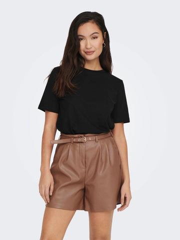 Only Women's T-Shirt Only Black