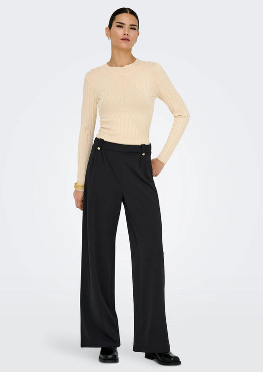 Jacqueline De Yong Pantalone Donna Nero