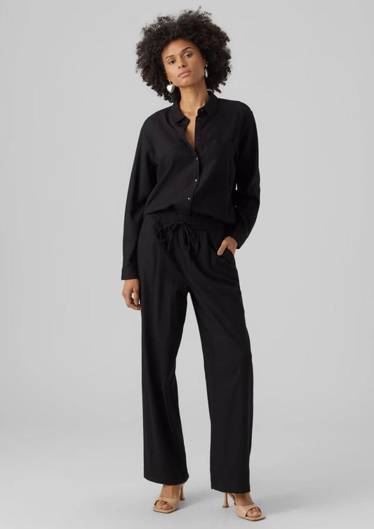 Vero Moda Women's Jesmilo Trousers Black