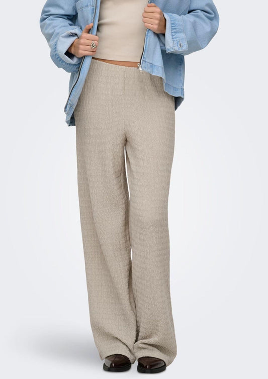 Only - Women's Trousers Silver Lining