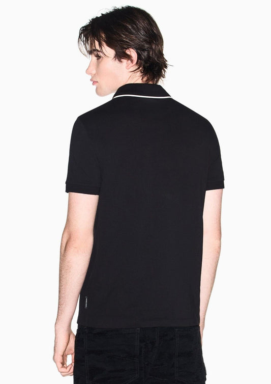 Armani Exchange - Men's Navy Polo Shirt