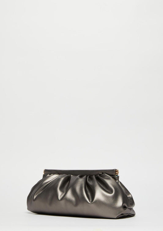 Emme Marella Pouch morbida Donna Gloria Argento