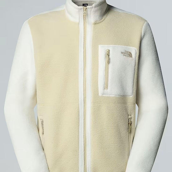 The North Face Giacca in pile Yumiori con cerniera integrale Uomo Gravel White Dune Gravel NF0A883R FR0 THE NORTH FACE 