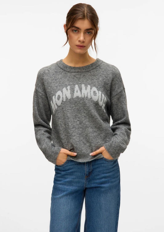 Pullover Donna Amoremio Grigio