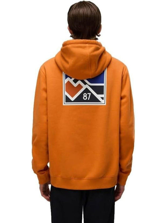 Napapijri - Felpa Uomo con Cappuccio Guide Arancione Zucca