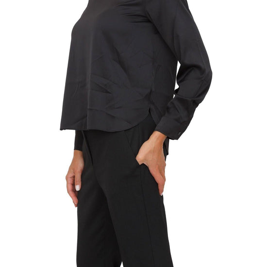 Emme Marella Camicia Donna Madera Nera 2525116041200 008 EMME MARELLA 