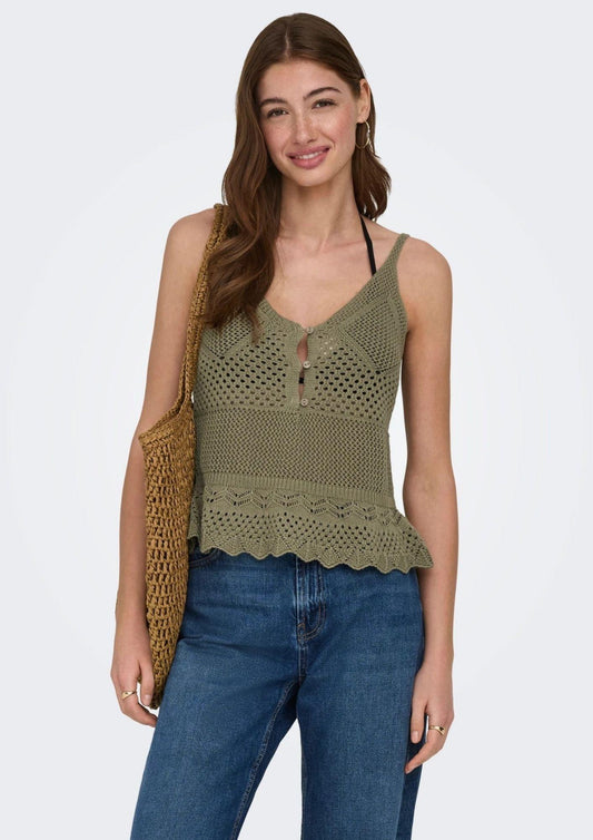 Only - Lison Green Women's Top