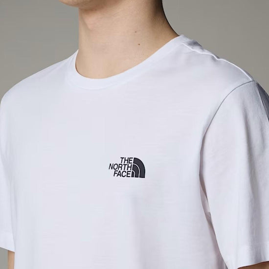 The North Face T-Shirt Simple Dome Uomo TNF White NF0A87NG FN4 THE NORTH FACE 
