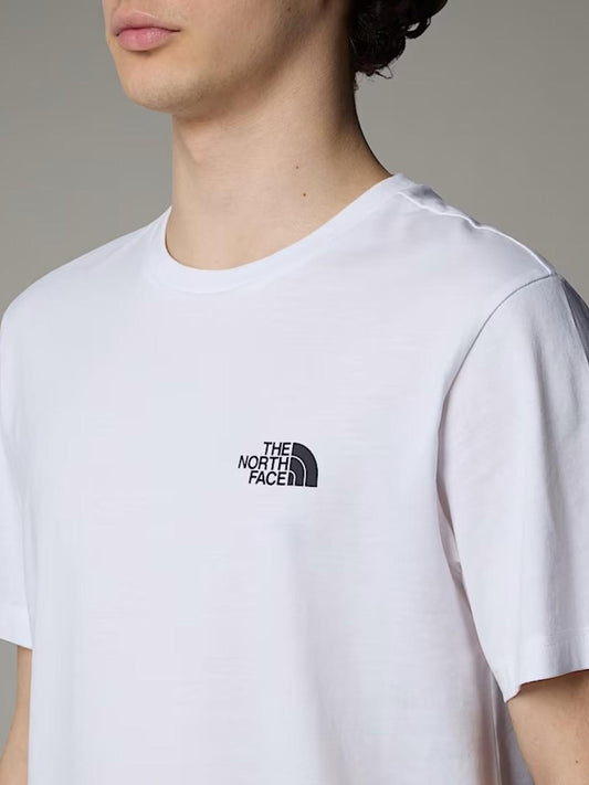 The North Face T-Shirt Simple Dome Uomo TNF White NF0A87NG FN4 THE NORTH FACE 