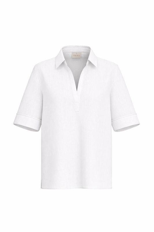 Emme Marella - Women's Sante Blouse White