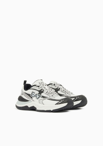 EA7 Emporio Armani - Men's White Shoes