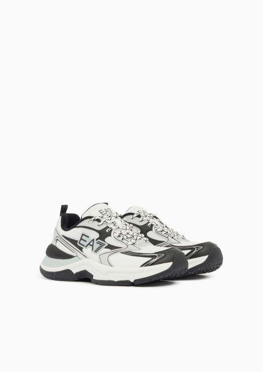 EA7 Emporio Armani - Men's White Shoes