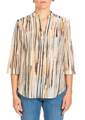 Diana Gallesi - Blusa Donna Ecrù Arancio