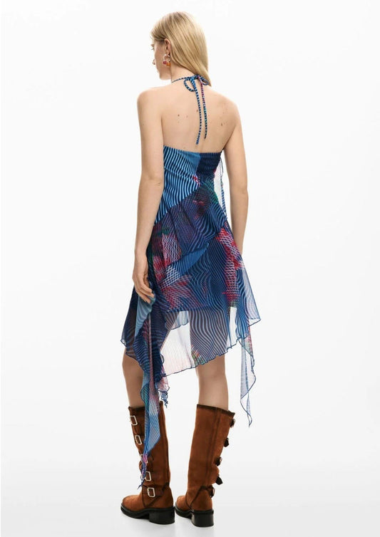 Desigual - Women's Vestnora Blue Dress