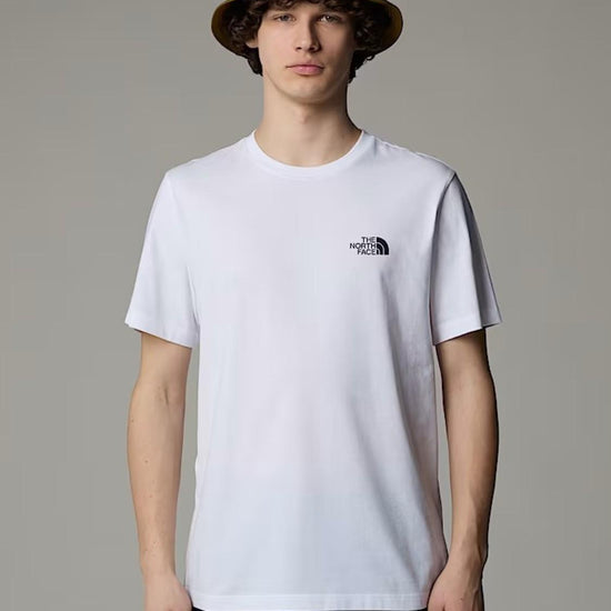 The North Face T-Shirt Simple Dome Uomo TNF White NF0A87NG FN4 THE NORTH FACE 