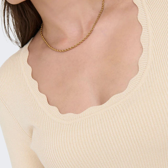 Jacqueline De Yong Pullover Donna Nanna Beige 15355459 Birch JACQUELINE DE YONG 