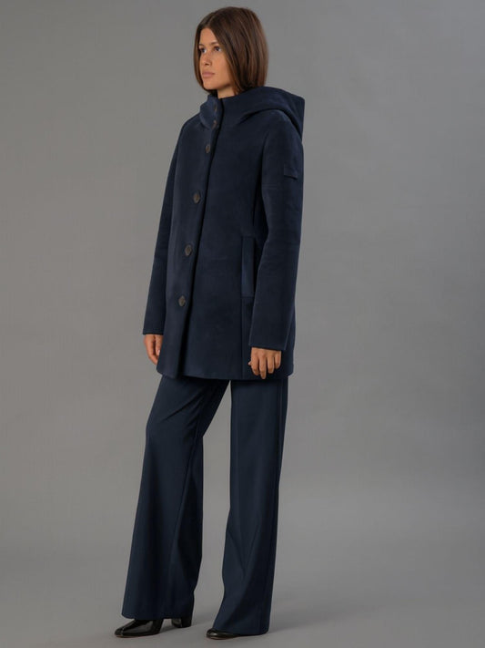 Rihunik Giacca Invernale Donna Blu