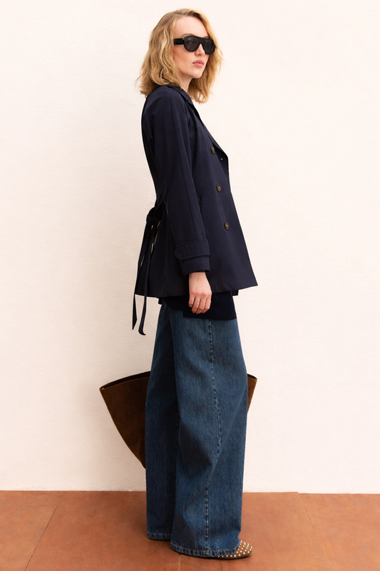 Emme Marella - Women's Waterproof Coat Emmsottile Blue