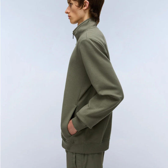 Napapijri Felpa con Zip Balis Winter Uomo Verde Tea Leaf NP0A4GBA G0A NAPAPIJRI 