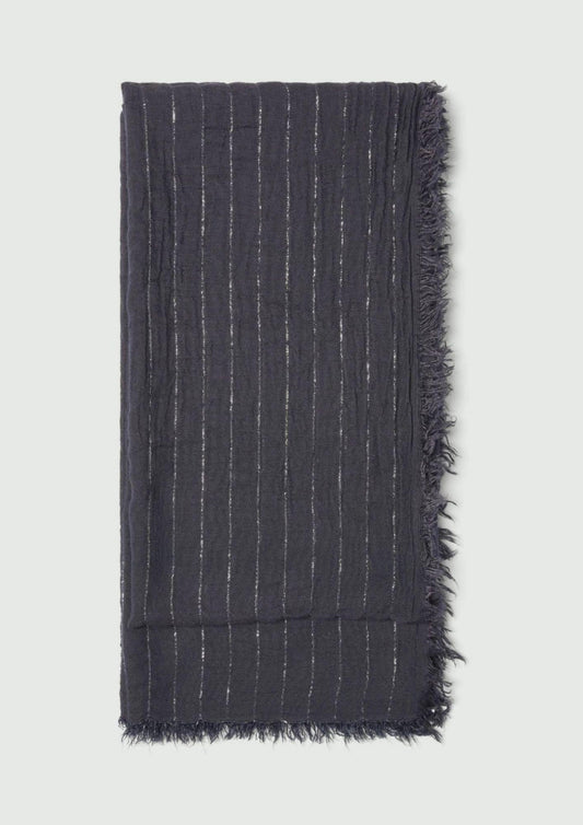 Emme Marella - Women's Yellow Navy Blue Stole