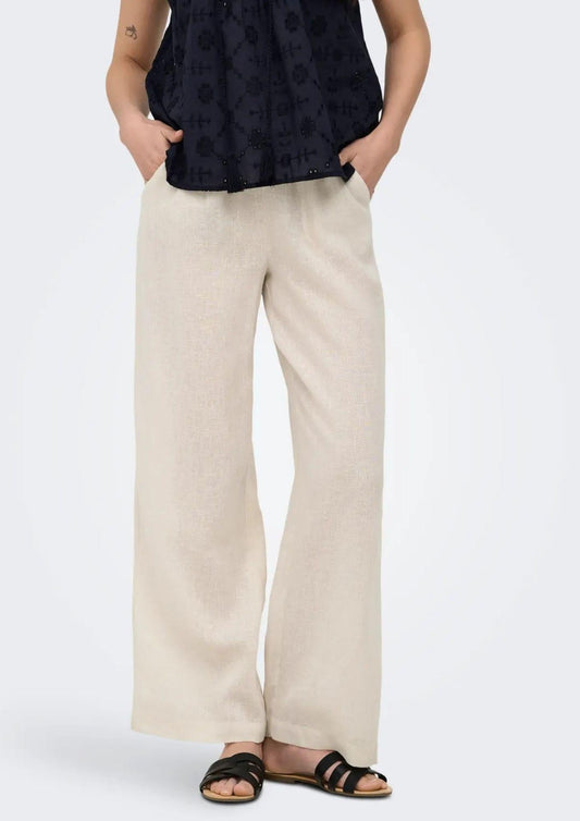 Only - Women's Trousers Moonbeam