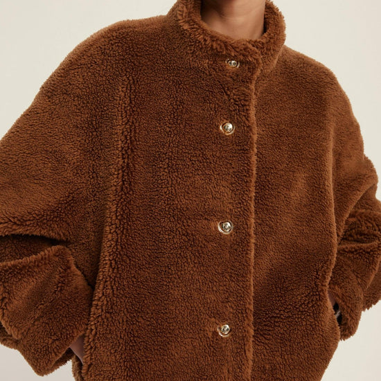 Emme Marella Bomber reversibile Vicenza Cognac 2525456031200 002 EMME MARELLA 